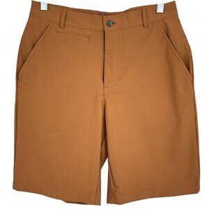 Wise River Shorts Orange Brown Size 30 Lightweight Outdoors Hiking Eco Friendly